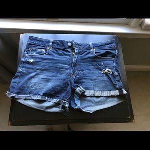 Jean shorts from American eagle